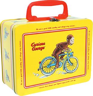 Curious George Tin Box / Boîte en métal Georges le curieux