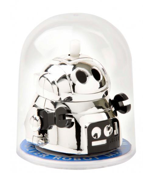 Aeromax Bump N Bots Wind Up (Silver and Black)