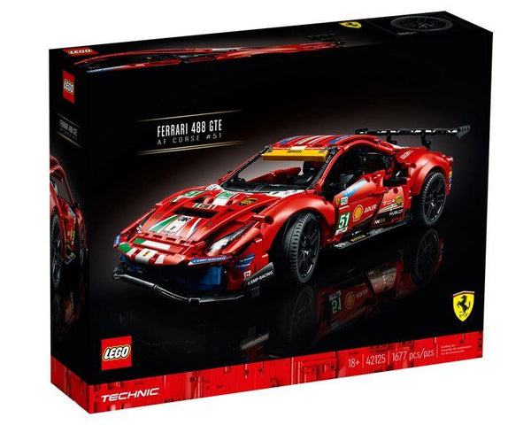Lego Technic Ferrari 488 GTE AF Corse #51 - 42125