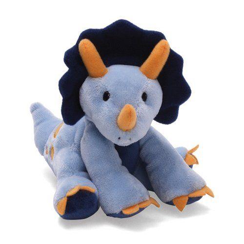 Gund Plush Animal Chatter Aaah! Dinosaurs (Triceratops)