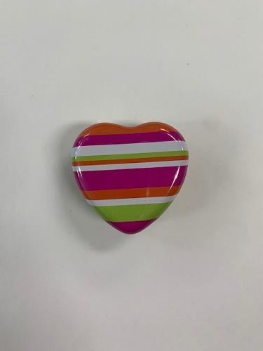 Bead Bazaar Cutie Boxes (Green, White, Orange, Pink Stripes)