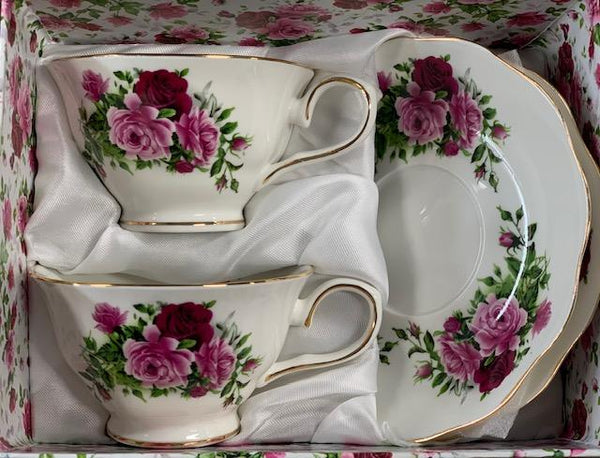 Vintage Grace Teaware Teacup & Saucer Set -Jouets LOL Toys