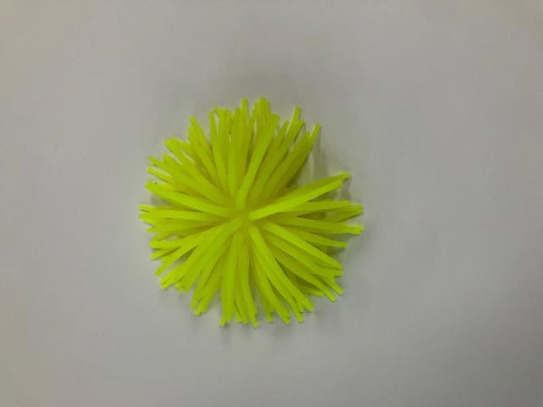 Smile Maker Squishy Tentacle Ball Yellow