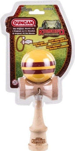 Duncan Komodo Kendama (Yellow/Brown) / (Jaune/Brun)