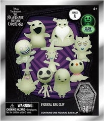 Disney Nightmare Before Christmas Mystery Figural Bag Clip