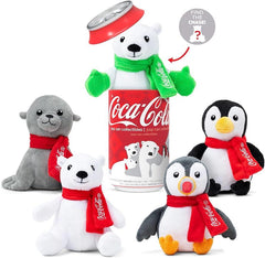 Coca-Cola Pop Cans Collectable Plush (Surprise Assorted) / Canette Coca-Cola Peluche à collectionner. (surprise assortie)