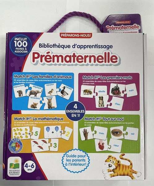 Bilbliothèque d'apprentissage Prématernelle