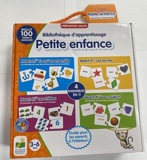 Bilbliothèque d'apprentissage Petite Enfance