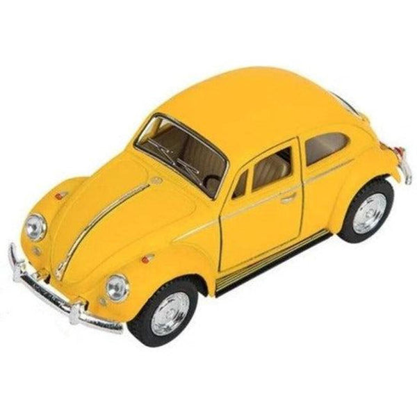 Diecast Volkswagen Classic Bug Car Yellow