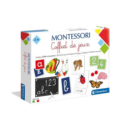 Clementoni Montessori Mon Coffret de Jeux
