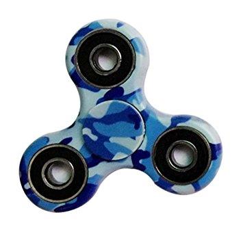 Fidget Hand Spinners Camouflage (Blue)