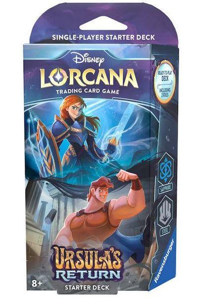 Disney Lorcana Ursula Returns Decks(Anna/Hercules)