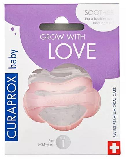 Curaprox Baby Soother Pink Size 1