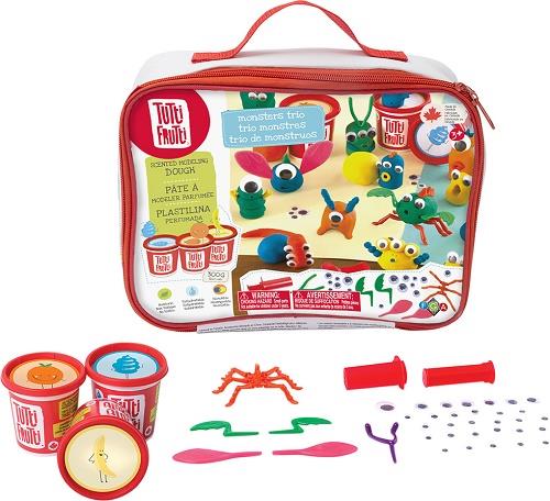 Tutti Frutti Monsters Trio Scented Modeling Dough