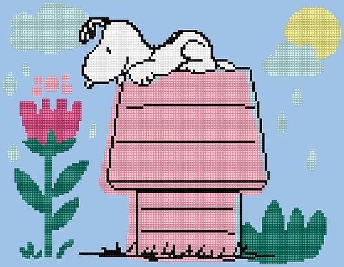 Diamond Dotz Snoopy Dog House