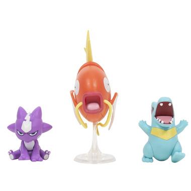 Pokemon Battle Figure Pack (Magikarp, Totodile, Toxel)