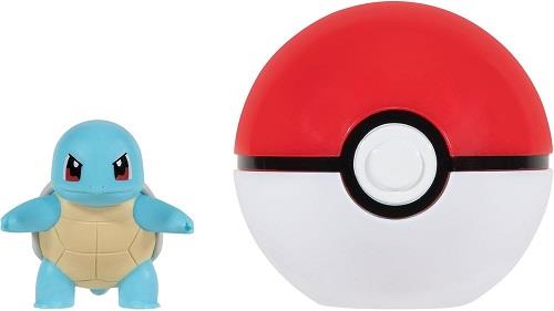 Pokemon Clip 'n' Go Squirtle With Pokeball