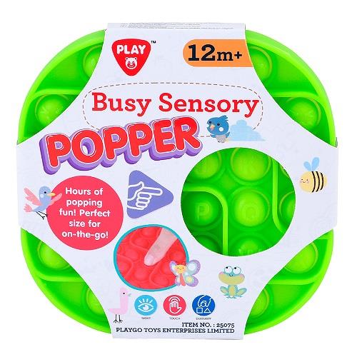 Busy Sensory Popper Alphabet Green