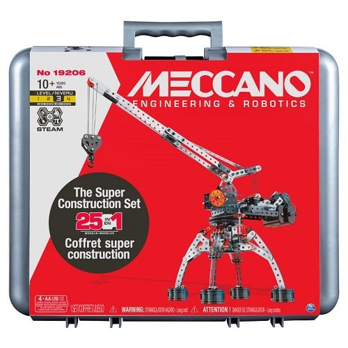 Meccano - 25-in-1 Super Construction Motorized Building Set