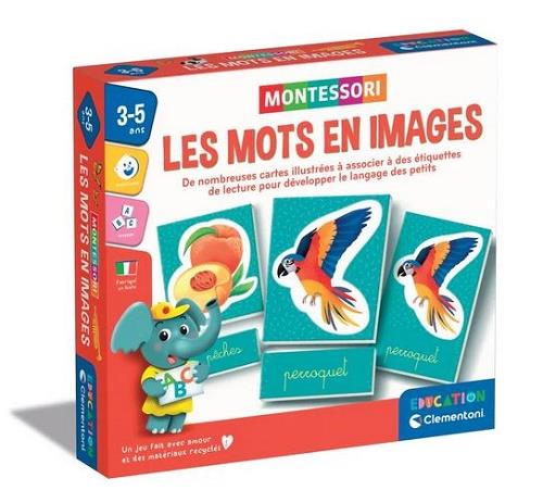 Clementoni Montessori Les Mots en Images