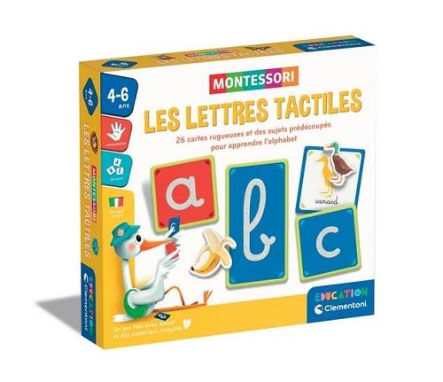 Clementoni Montessori Les Lettres Tactiles