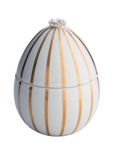 Easter Egg Candle (White)