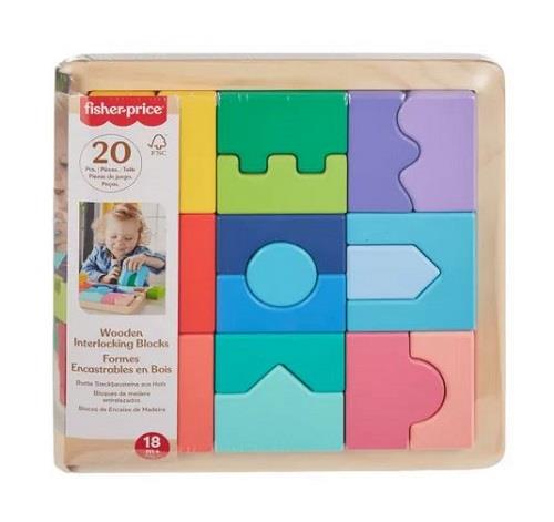 Wooden Interlocking Blocks