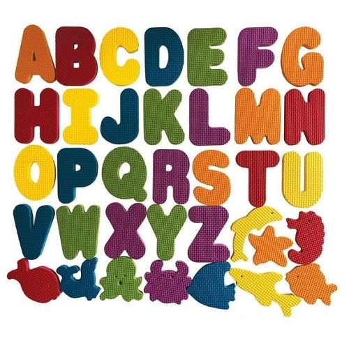Bath Letters And Animals