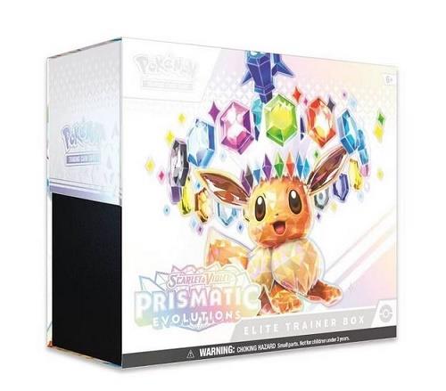 Pokemon Prismatic Evolutions Elite Trainer Box
