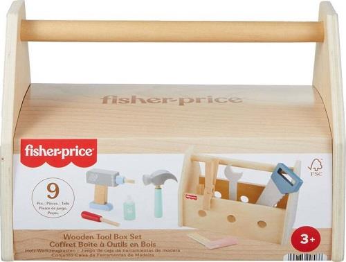 Fisher Price Wooden Tool Box Set