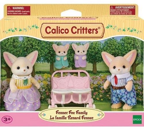Calico Critters Fennec Fox Family