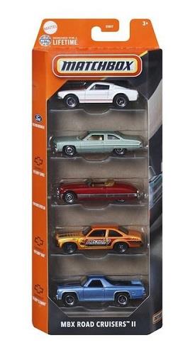 Matchbox 5 Pack Cars MBX Road Cruisers II
