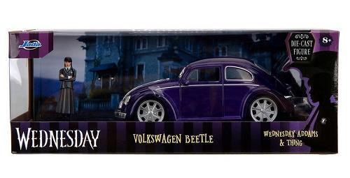 Wednesday Volkswagen Beetle Die-Cast Figure