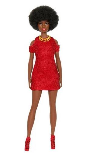 Barbie Fashionista Doll with Natural Black Hair 65th Anniversary