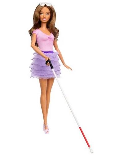 Barbie Blind Doll in partnership with American Foundation for the Blind