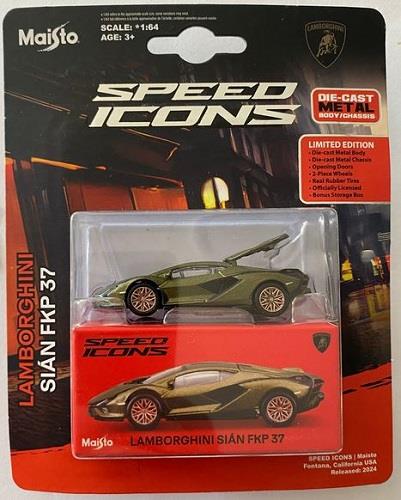 Maisto Diecast Car Lamborghini Sian FKP 37