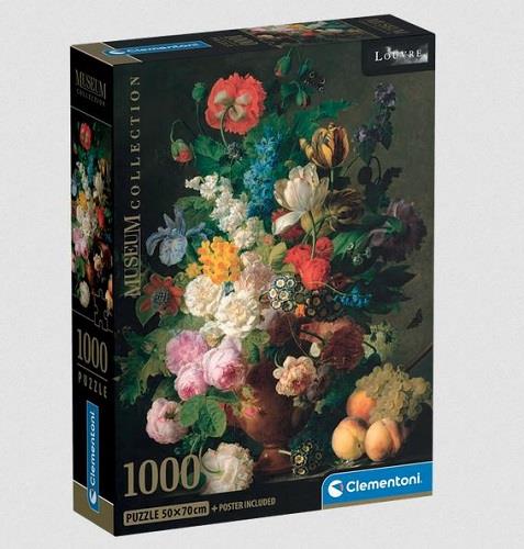 Puzzle Jan Frans Van Deal Bowl of Flowers (1000 pcs)