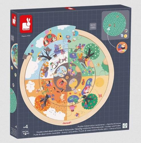 Janod Observation Puzzle 4 Seasons