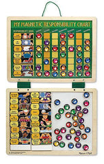 Melissa & Doug Magnetic Responsibility Chart / Melissa & Doug Tableau de responsabilités magnétique