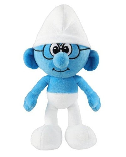 Smurf Brainy Smurf Plush - Peluche Schtroumpf à Lunettes