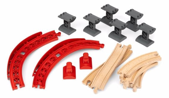 Brio Ascending Curves Track Pack - Pack de circuits en courbes ascendantes