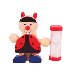 Toothbrush Animal Holder with 3 min Timer (Red) - Porte-brosse à dents animal avec minuteur 3 min (Rouge)