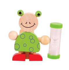 Toothbrush Animal Holder with 3 min Timer (Green) - Porte-brosse à dents animal avec minuteur 3 min (Vert)