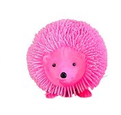 Flashing Puffer Ball Hedgehog - Boule de poils clignotante antistress Hérisson (Pink/Rose)