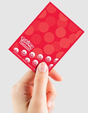 Pokemon Card Sleeves Fire (Red) - Protège-cartes feu (rouge)