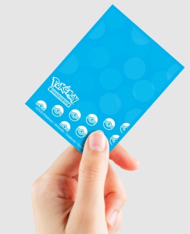 Pokemon Card Sleeves Water (Blue) - Protège-cartes eau (bleu)