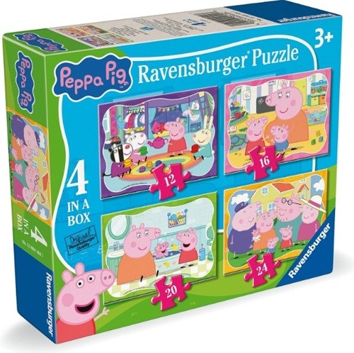 Ravensburger Peppa Pig 4 in 1 Puzzle / Casse-tête 4 en 1