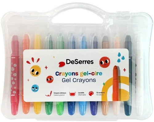 Deserres Gel Crayons 12 Pack / Lot de 12 crayons gel