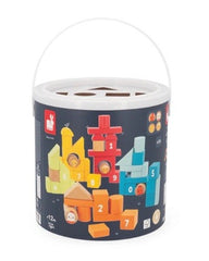 Janod Barrel The Farm 56 Pieces / Baril La ferme