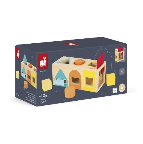 Janod Geometric Shape Box / Boîte à formes géométriques